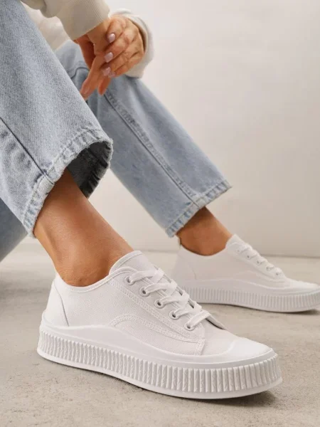 Teniși înalți Levanatia Albi alb