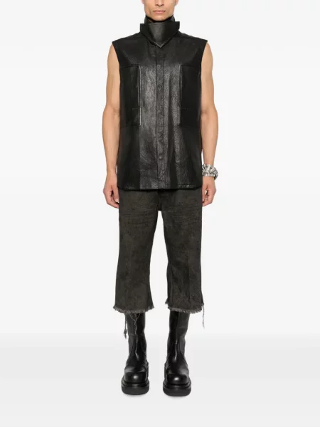 Decupat blugi Rick Owens negru