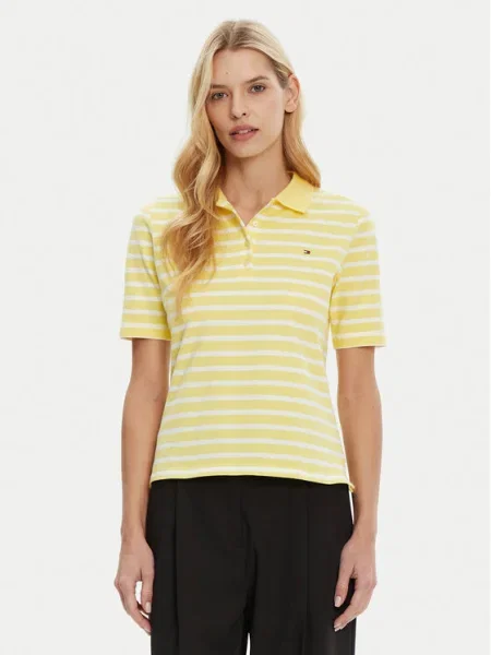 Tommy Hilfiger Tricou polo galben