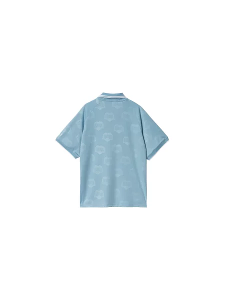 Carhartt WIP S/S HarttÉs Football T-Shirt Mężczyźni Koszulki Carhartt WIP Niebieski Size: XL biała