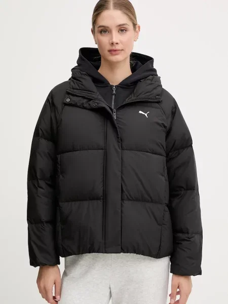 Puma kurtka puchowa zimowa czarny