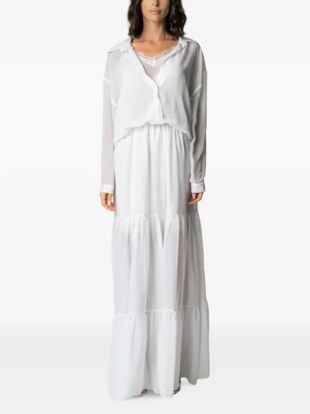 Rochie Miau By Clara Rotescu din dantelă alb