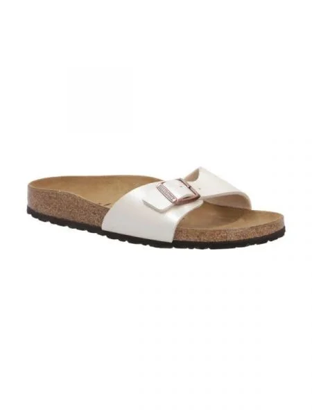 Birkenstock Papucs Madrid bőr hozzáadásával