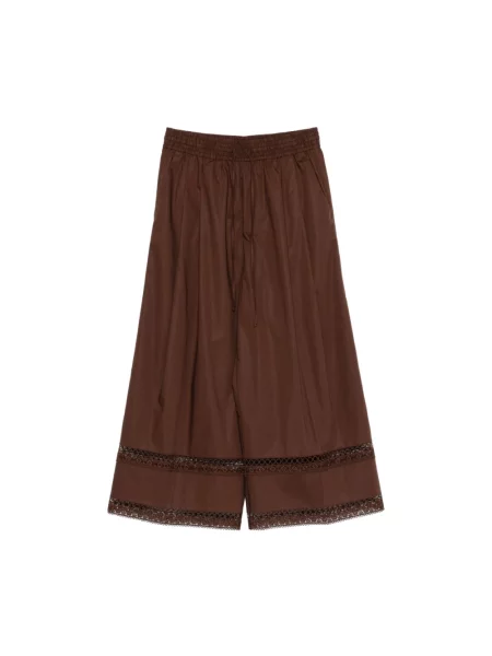 Spodnie Twinset brązowe