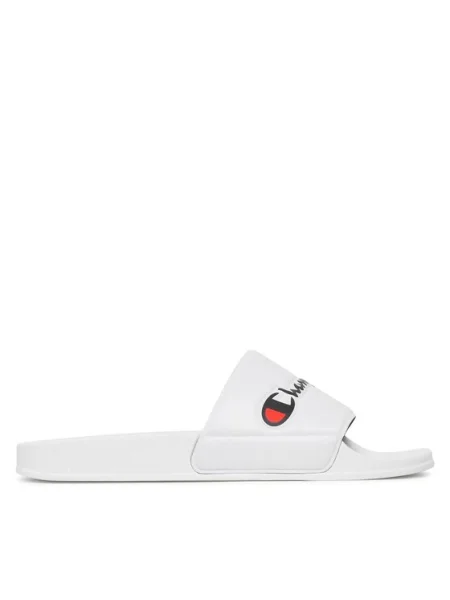 Champion Чехли Slide Varsity бял