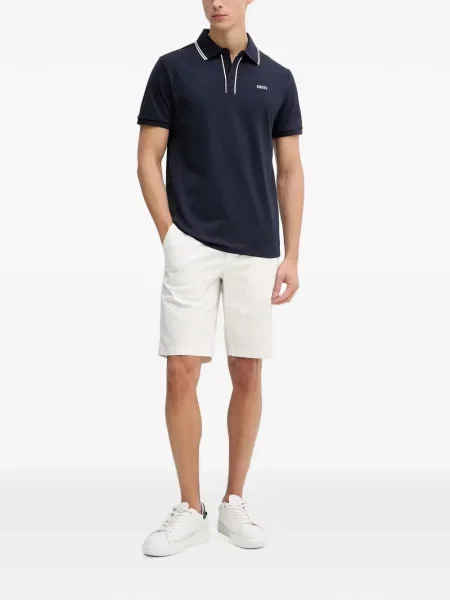Tricou polo Guess albastru