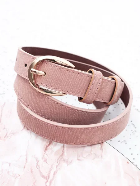 Ремінь Issa Plus з ремінцями рожевий