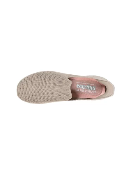 Pantofi Skechers plasă bej