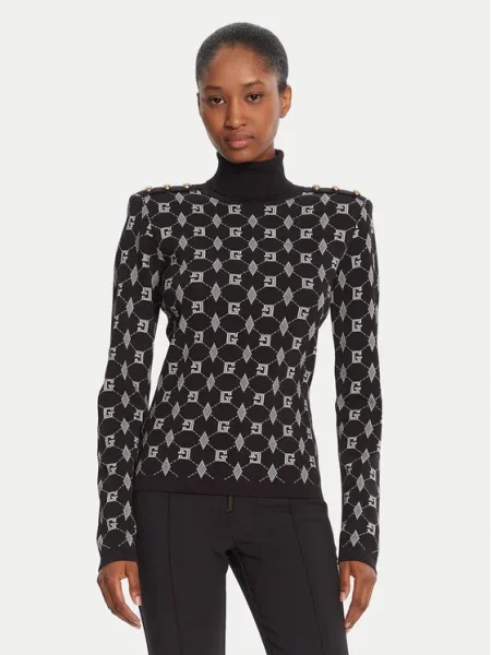 Gaudi Bluză cu gât negru