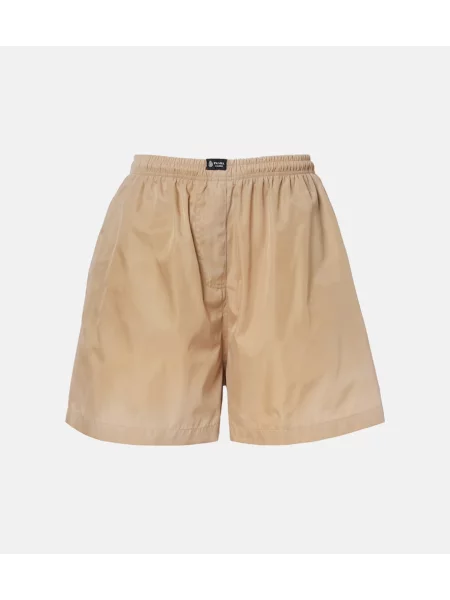 Pantaloni scurți Prada bej
