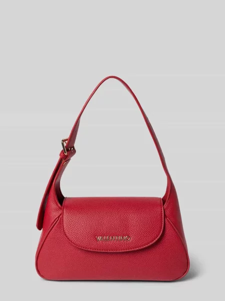 Torba na ramię z zamkiem błyskawicznym model ‘DAPHNE’ Valentino Bags czerwona