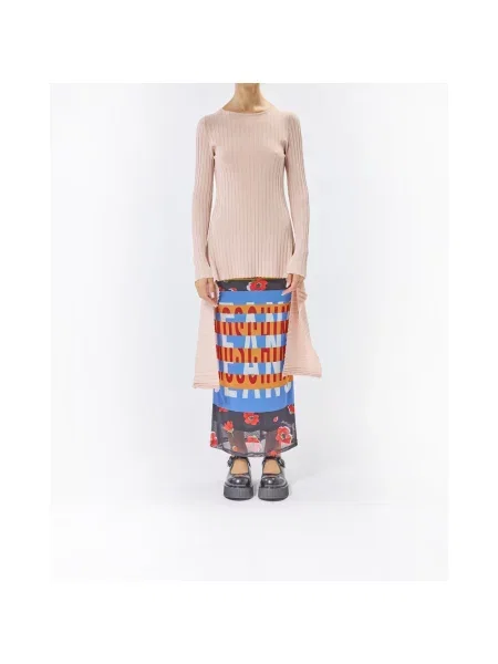 Sweter Moschino różowy