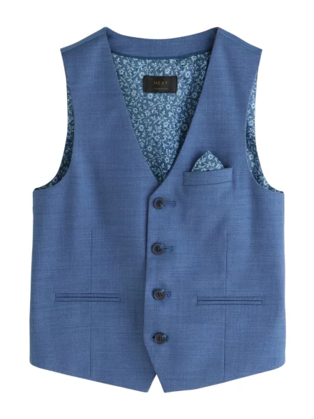 Next Vestă regal albastru