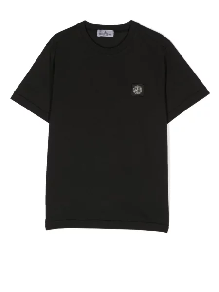 Koszulka dziecięca Stone Island czarna