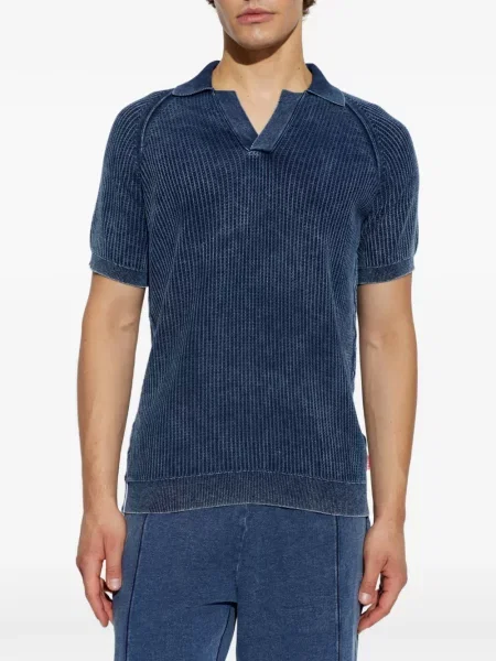 Tricou Diesel tricotate albastru