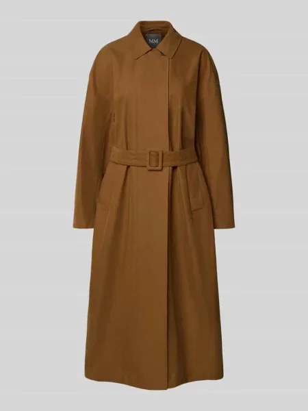 Trencz o kroju regular fit z mieszanki bawełny model ‘ALIBI’ Mm By Max Mara