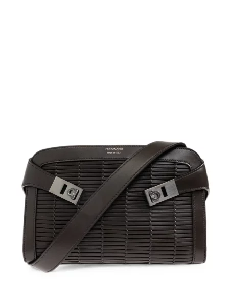 Geantă crossbody Ferragamo maro
