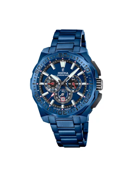 Zegarek Festina kolarski niebieski