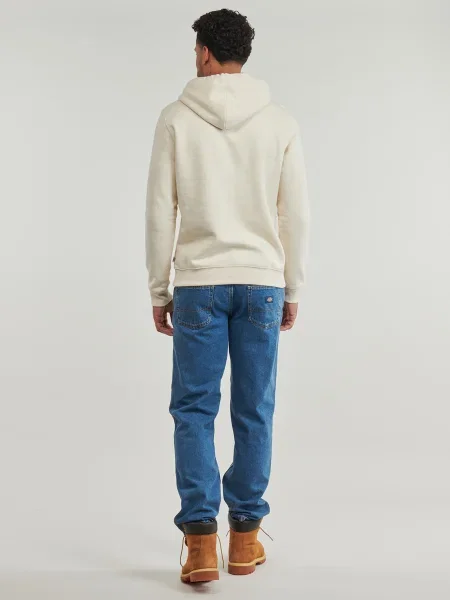Hanorac cu glugă Dickies alb