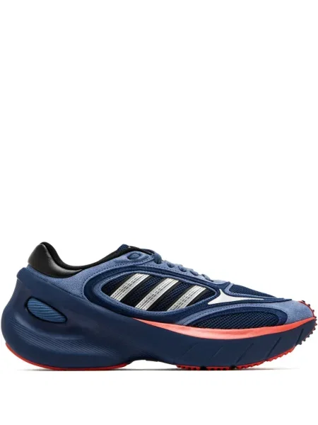 Prugaste tenisice Adidas Adizero s vezicama od brušene kože crna