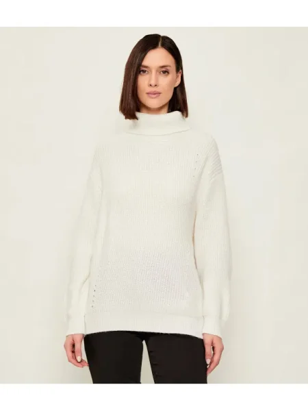 Pulover Silvian Heach de lână alb