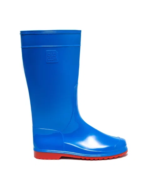 Резиновые сапоги Oldcom голубые