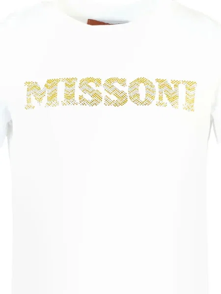 Koszulka dziecięca Missoni biała