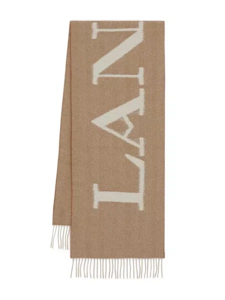Fular Lanvin cu model herringbone