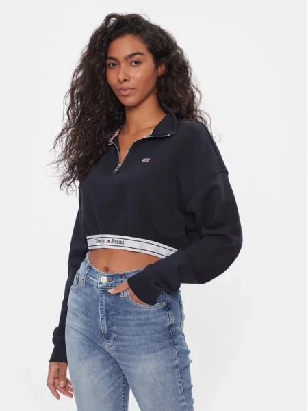 Tommy Jeans Суитшърт Тъмносин