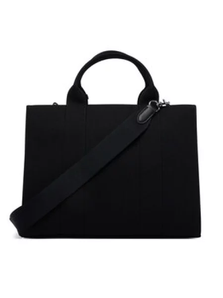 KARL LAGERFELD Ročna torba Črna bela