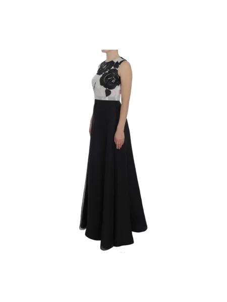 Sukienka maxi Dolce And Gabbana czarna