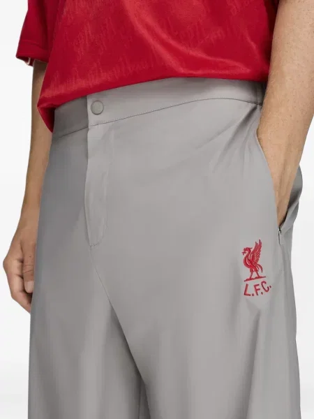 Pantaloni Adidas alergare roșu