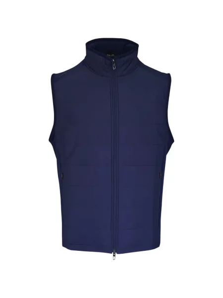 Matlasat vestă Rlx Ralph Lauren albastru