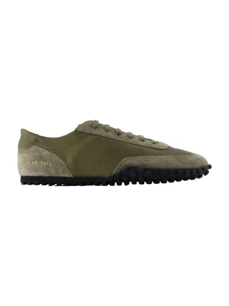 Sneakersy Common Projects skórzane zielone
