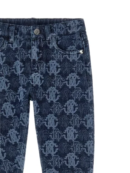 Gyerek nadrág Roberto Cavalli kék