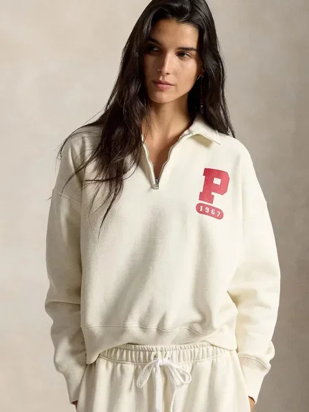 Polo Ralph Lauren hanorac pentru femei cu bej