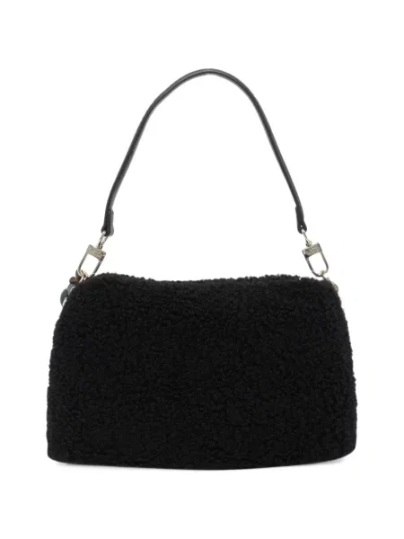Geantă V°73 cu broderie negru