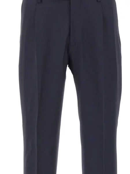 Pantaloni Devore albastru