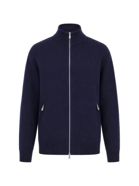 Cardigan Brunello Cucinelli albastru