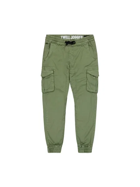 Alpha Industries Joggers kalhoty Twill zelená