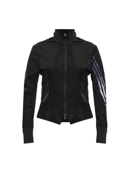 Lekki top Adidas gradientowy do biegania czarny