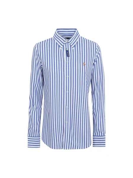 Koszula Ralph Lauren w paski niebieska