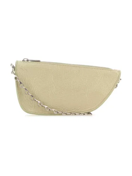 Torebka Burberry skórzana zielona