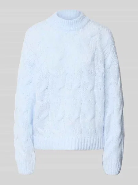 Sweter o kroju regular fit z okrągłym dekoltem model MAYBE' Vero Moda