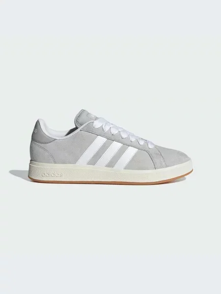 Переработанный кеды Adidas серые