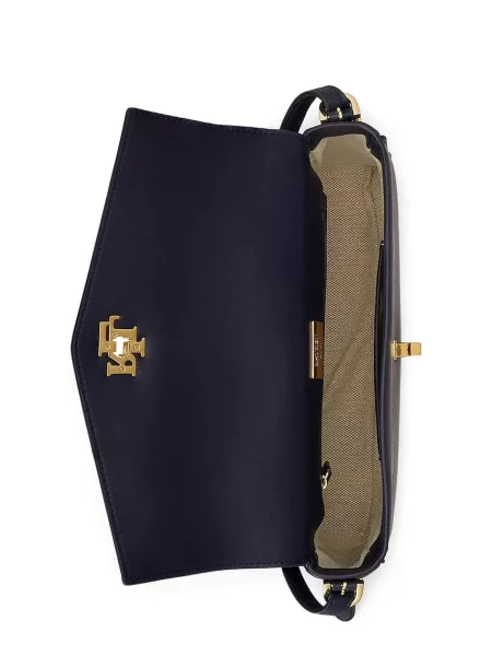 Кожаная сумка через плечо Lauren Ralph Lauren