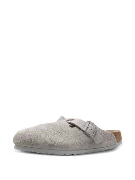 Χωρίς επένδυση παντούφλες σπιτιού Birkenstock σουέτ γκρι