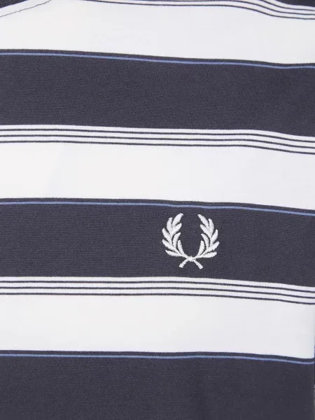 Tricou Fred Perry cu dungi albastru
