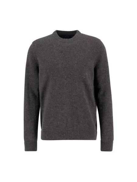 Sweter Barbour wełniany szary