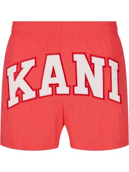 Karl Kani Šortky Serif červená bílá